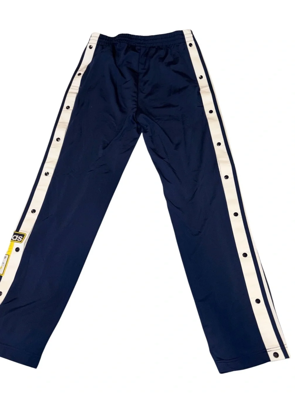 Adidas Originals Adibreak Track Pants Navy & White Stripe Sz M - Picture 9 of 11